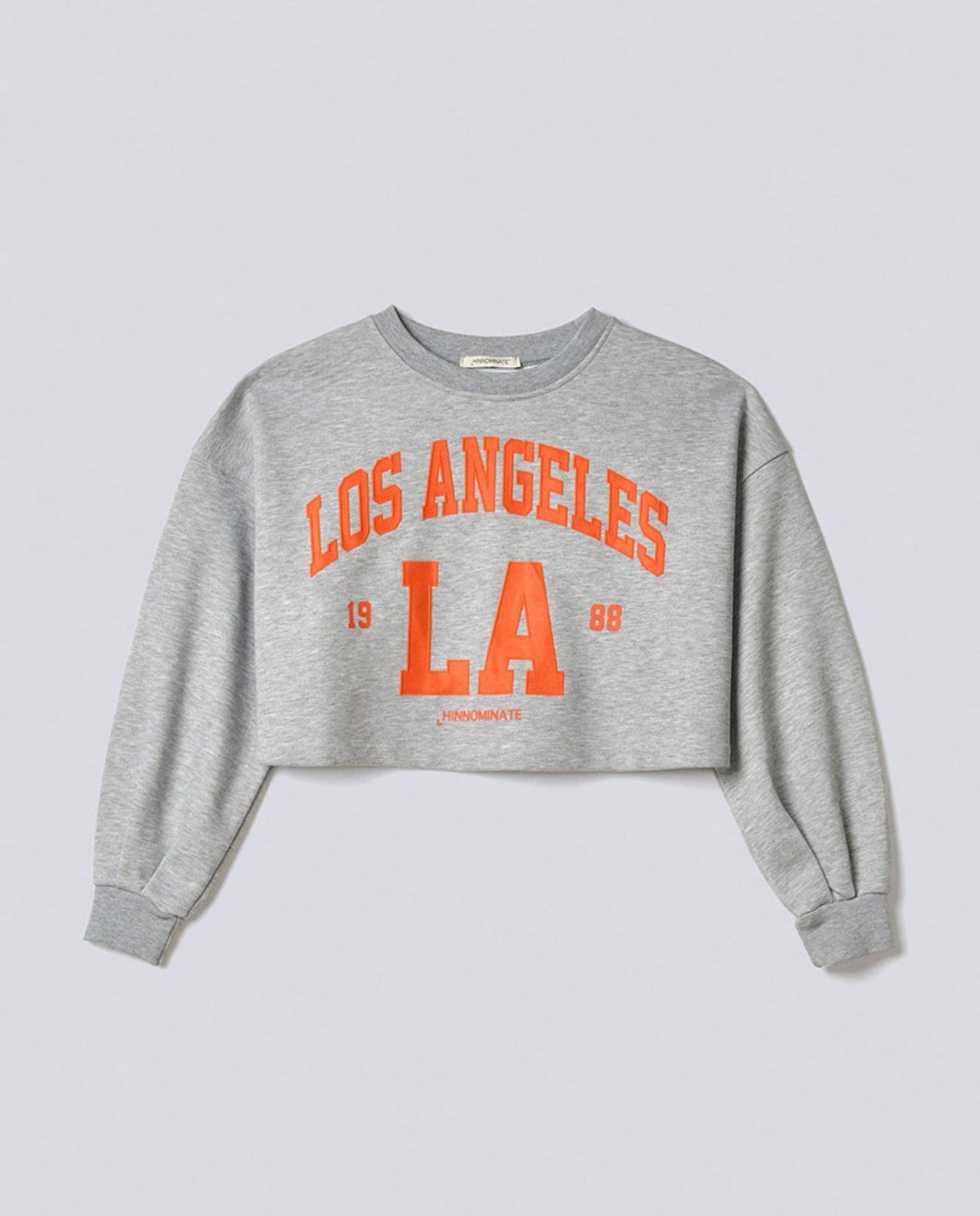 Felpa crop over “Los Angeles” HINNOMINATE